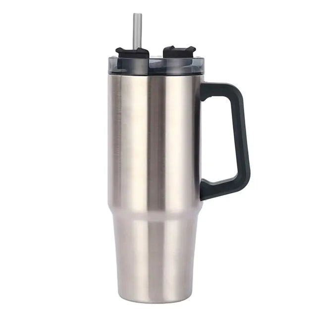 Insulated Tumbler Straw With Handle